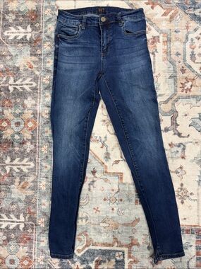 Kut from the Kloth Dark Blue Skinny Jeans for Women
